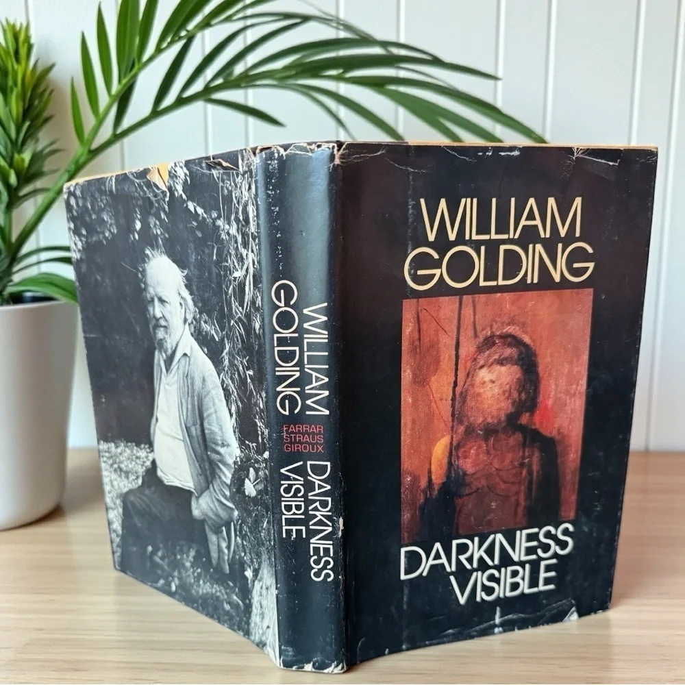 William Golding Darkness Visible | 1979 4th Printing Hardcover with Dust Jacket
